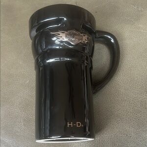 Harley-Davidson Black Ceramic Mug